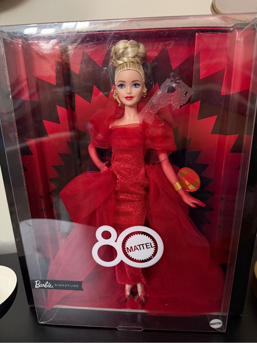 Barbie Signature 80th Anniversary Doll in Red Gown